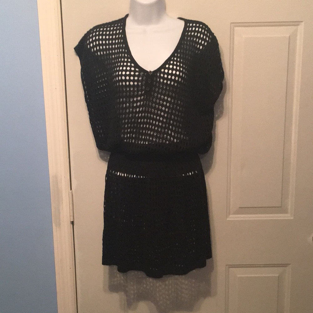 Mesh Swim Suit Cover Up
